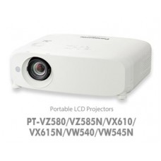 Panasonic VZ585N - Install, 3LCD, 5000 Lumens, WUXGA, 2x HDMI / 2x VGA / VIDEO IN, LAN Control, 10W Speaker, Wireless, Digital Link (HDBaseT)