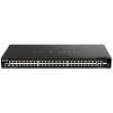 D-Link 52-Port Gigabit Smart Managed Stackable Switch with 48 1000Base-T and 4 10Gb Ports