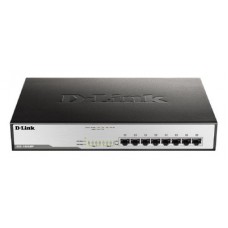 D-LINK DGS-1008MP 8-Port Gigabit PoE Unmanaged Switch with 140W PoE Budget